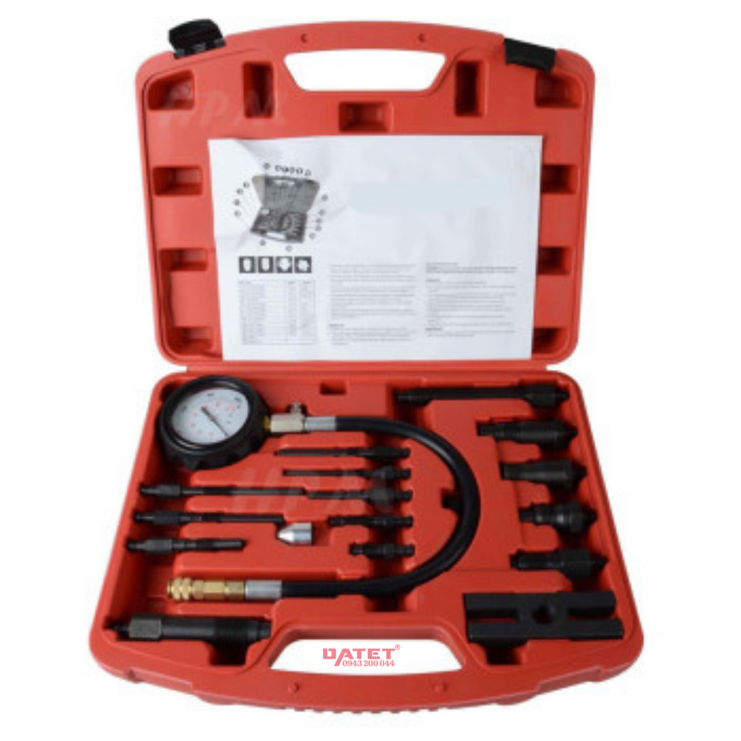 Bộ kiểm tra áp suất nén động cơ diesel xe tải 17 chi tiết DN-G1011