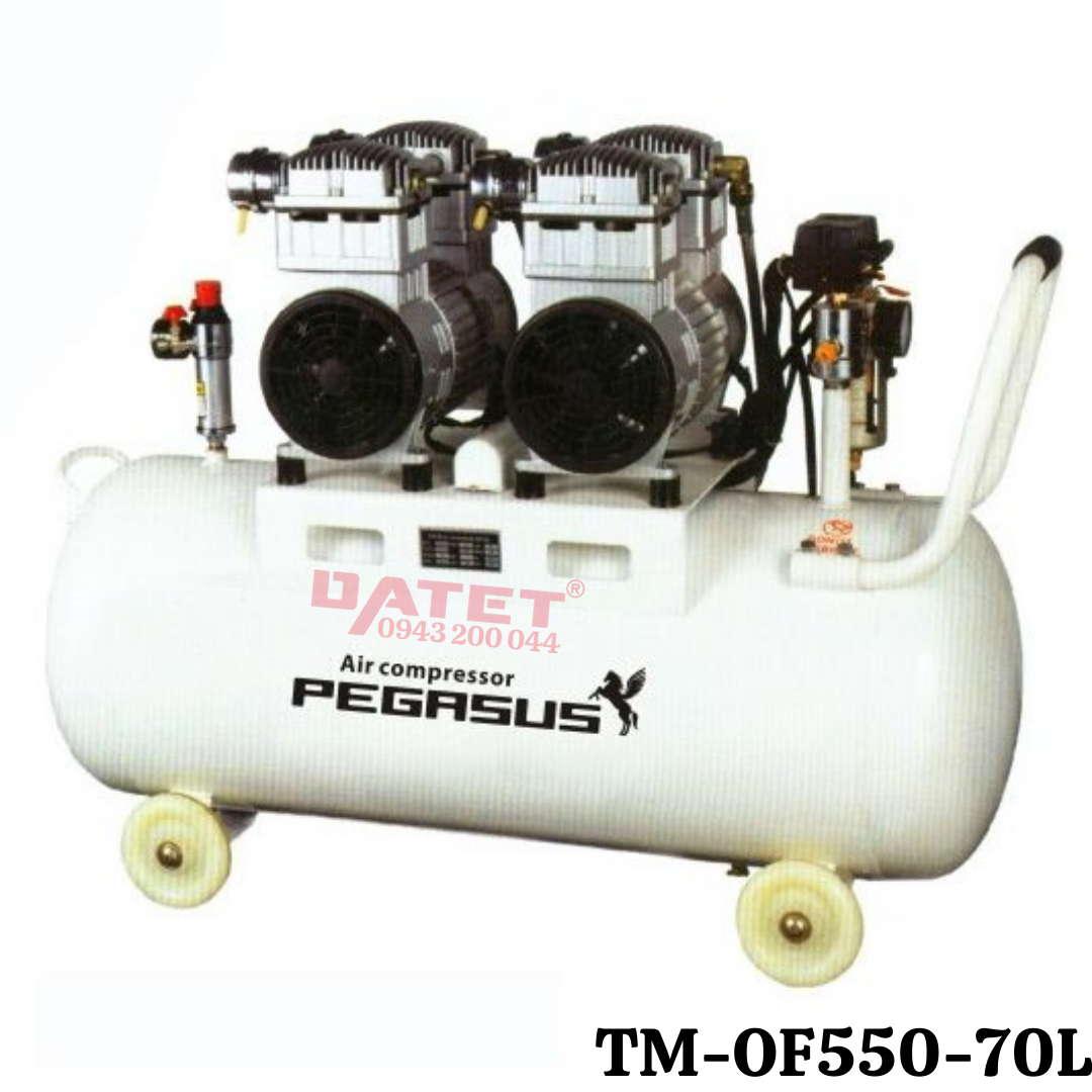 Máy nén khí không dầu, giảm âm TM-OF550-70L
