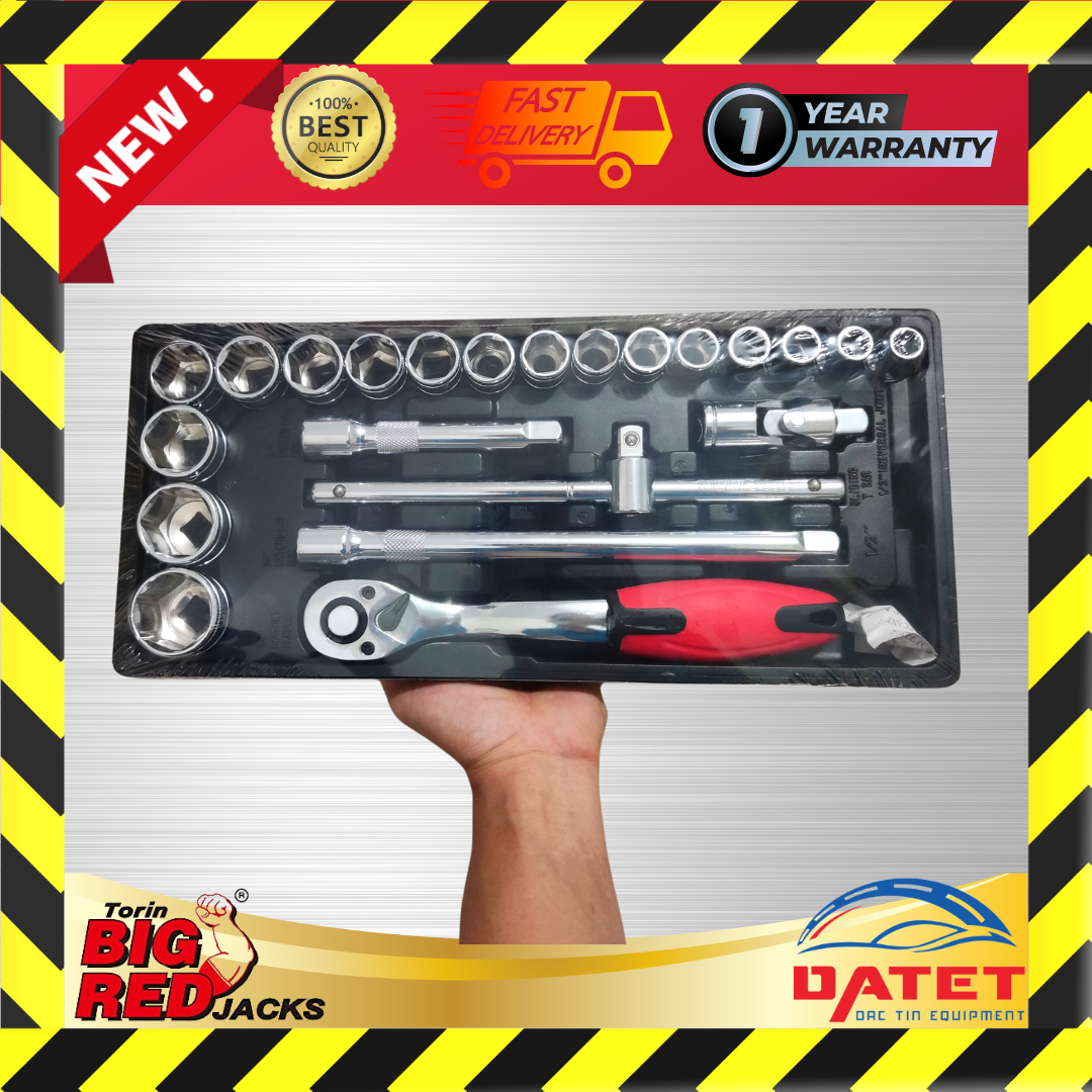 Bộ tuýp 22 chi tiết, bộ cần xiết lực 1/2