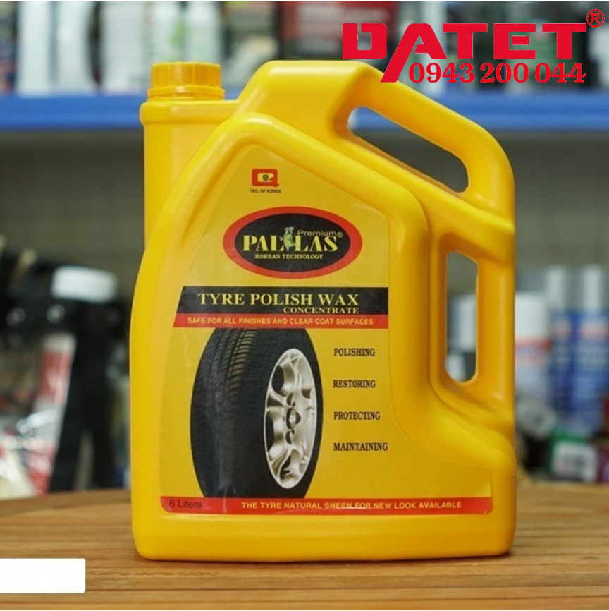 Wax đánh bóng lốp xe PALLAS - 3L