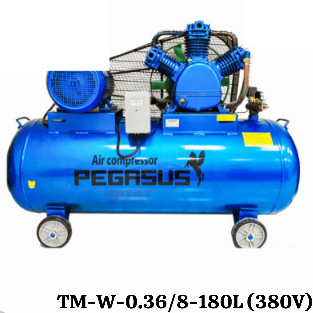 Máy nén khí dây đai Pegasus TM-W-0.36/8-180L (380V)