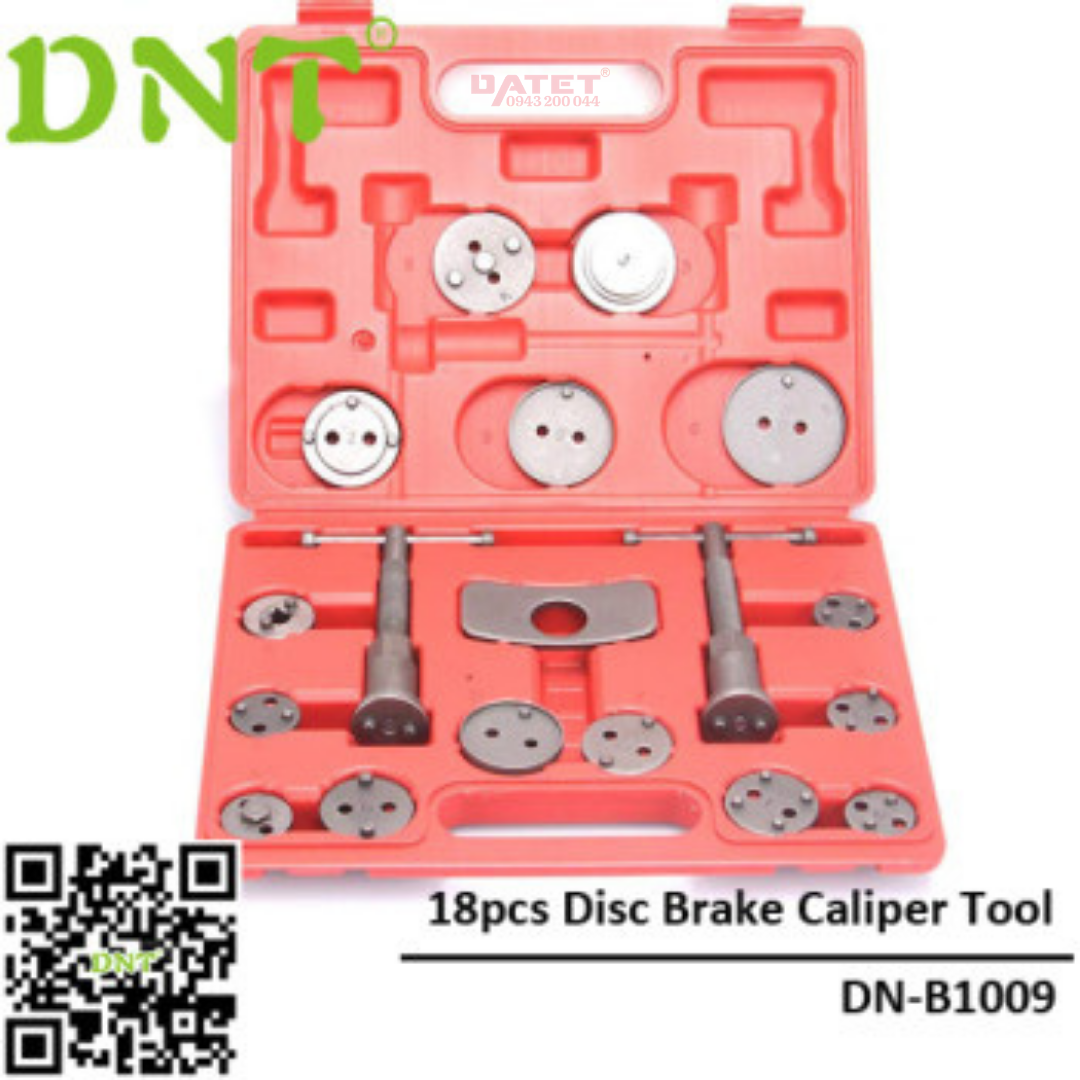 Bộ dụng cụ ép piston dầu phanh khi thay má phanh 18 chi tiết DN-B1009