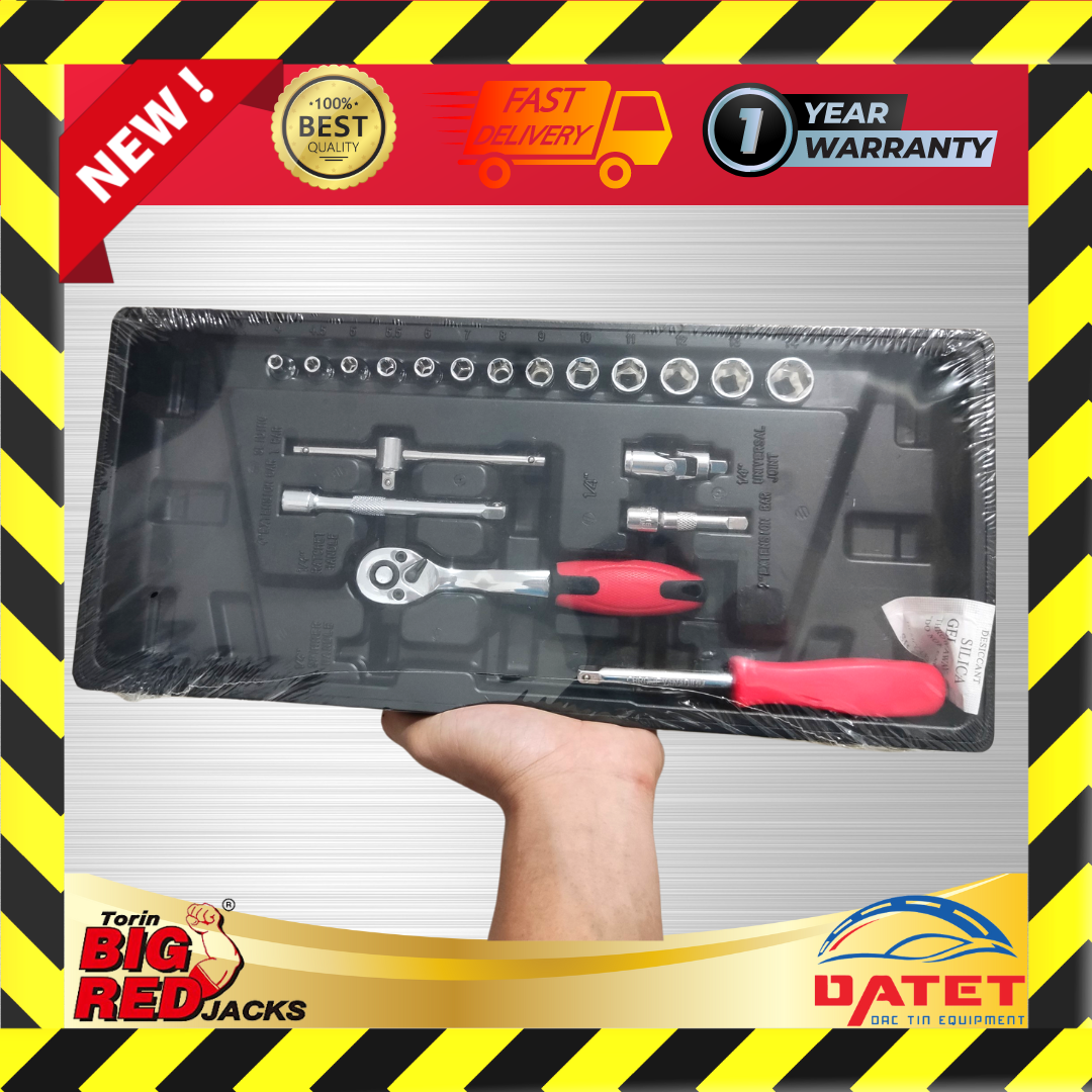 Bộ đầu tuýp và cần siết 1/4