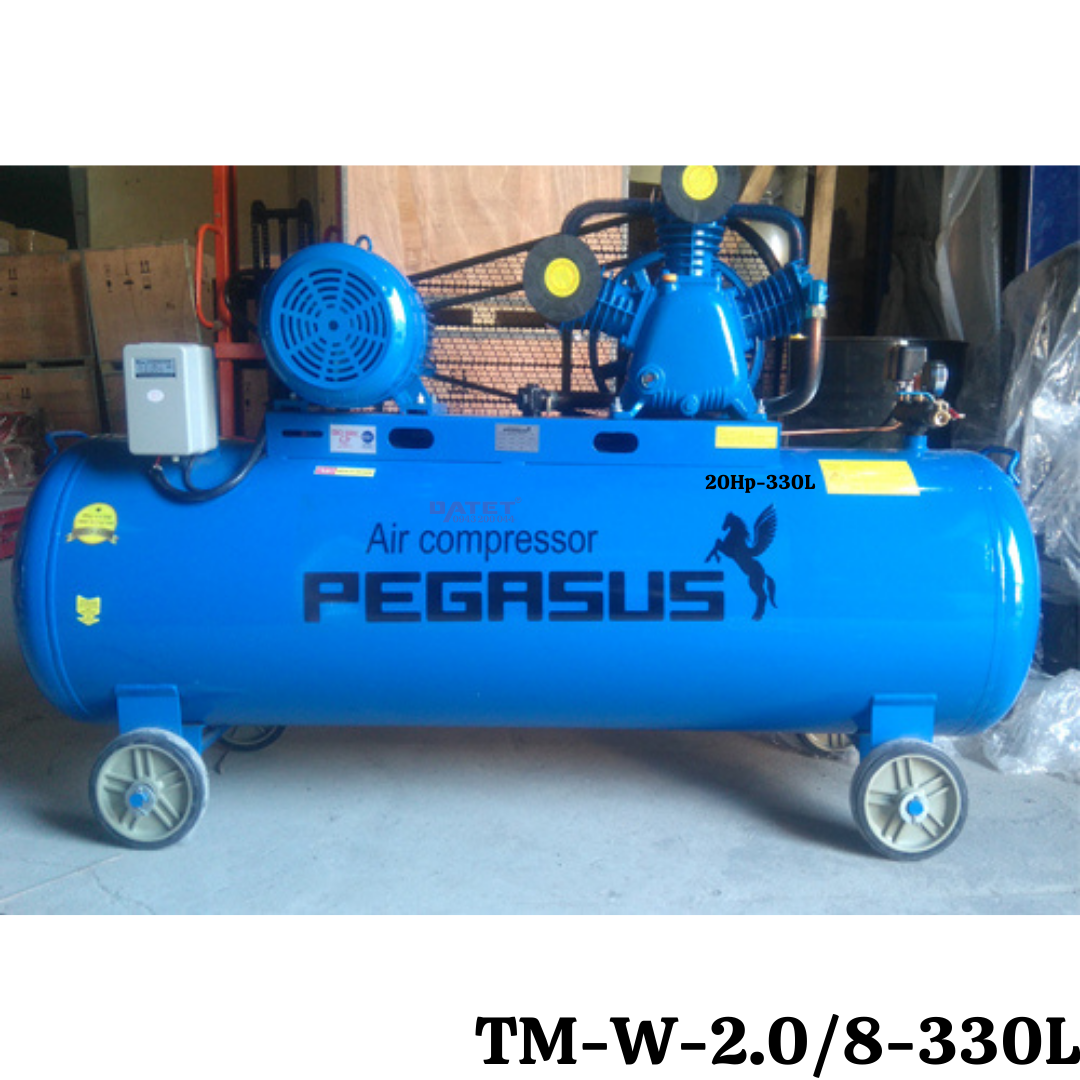 Máy nén khí dây đai Pegasus TM-W-2.0/8-330L