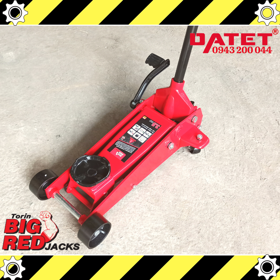 Kích thủy lực cá sấu 3.5 tấn có chân đạp nâng hạ siêu nhanh chính hãng Tongrun Jacks