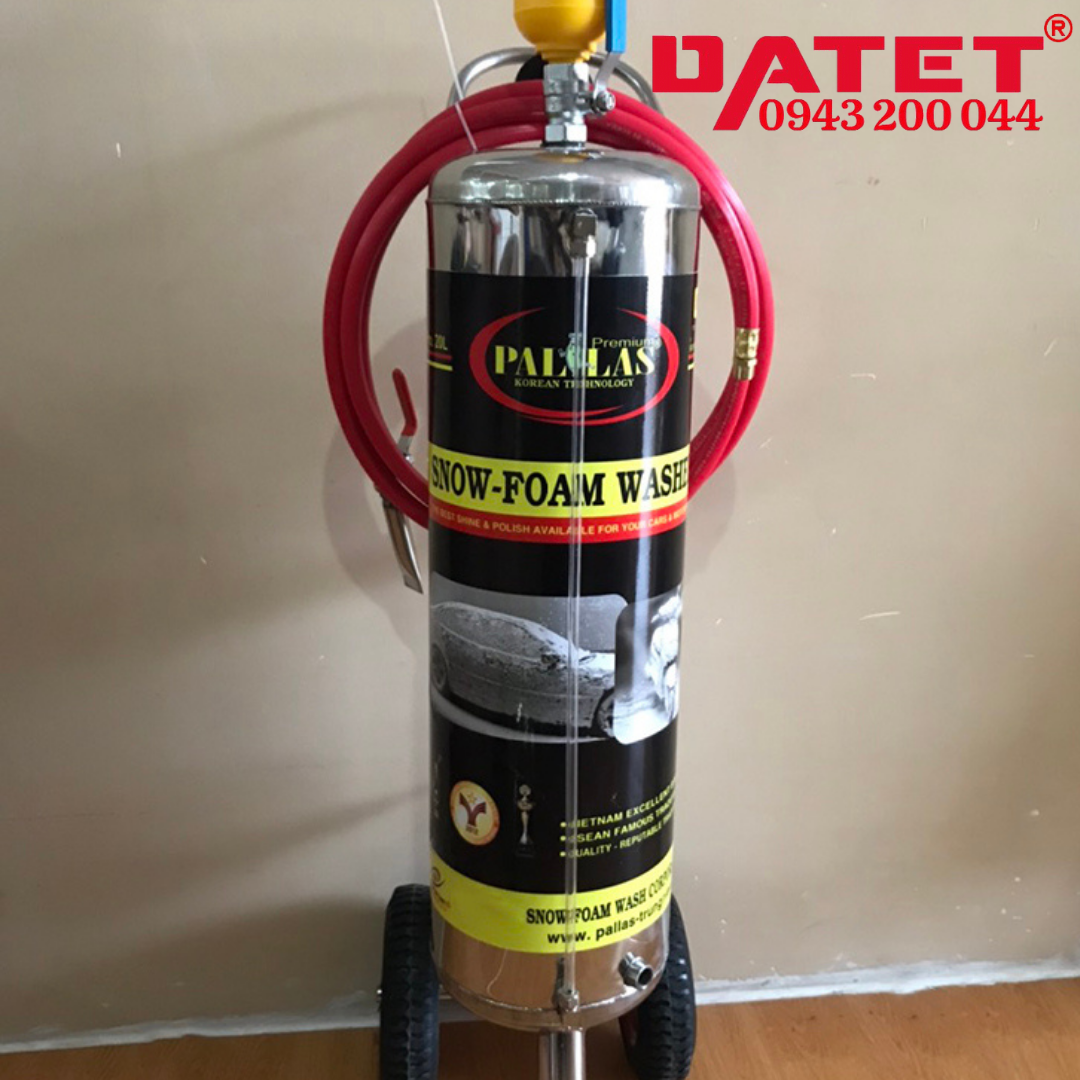 Máy rửa xe bọt tuyết PALLAS 20L