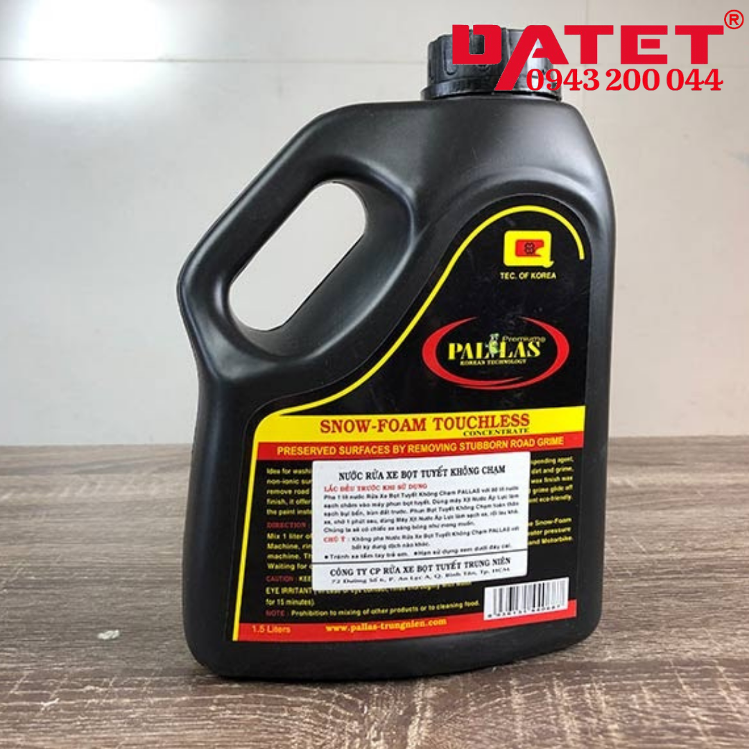 Nước rửa xe bọt tuyết không chạm PALLAS – 1.5L
