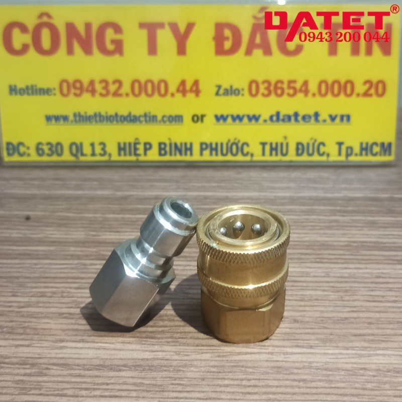 KHỚP NỐI NHANH RỬA XE 38 (Giữa máy và dây rửa xe cao áp)