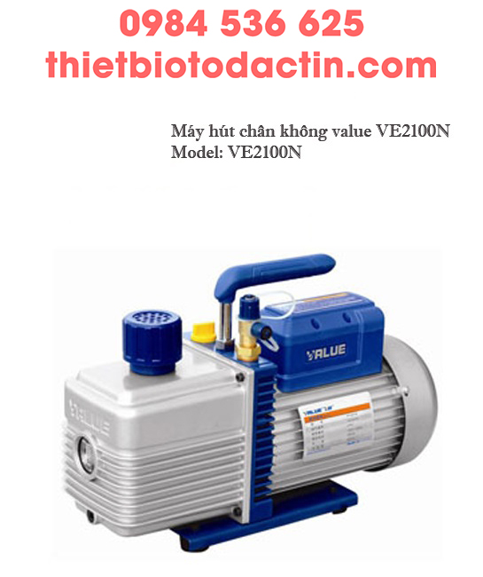 Thiết bị hút chân không ga lạnh Value VE2100N