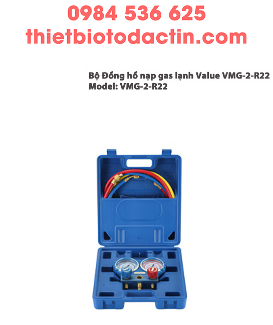 Bộ Đồng hồ nạp gas lạnh Value VMG-2-R22