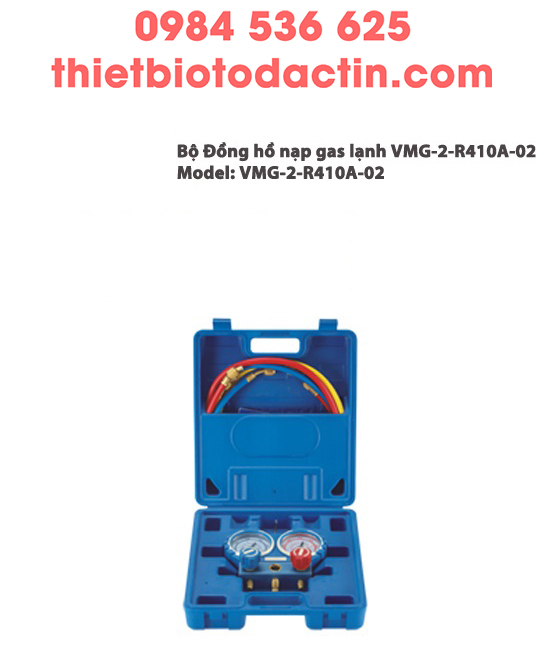 Bộ Đồng hồ nạp gas lạnh Valua VMG-2-R410A-02